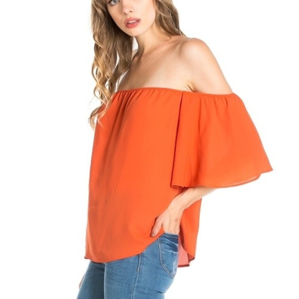 Off the Shoulder Solid Top